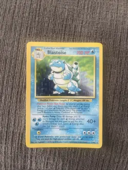 1999 Pokemon Base Set Blastoise Holo 2/102 – WOTC – Vintage Rare – HP100 - Image 1