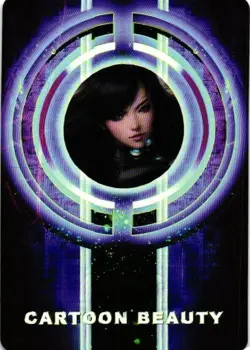 REIKA GANTZ Cartoon Beauty HOLOGRAHIC Goddess Story Custom Art Collectible Card - Image 2