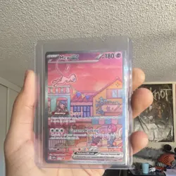 Pokemon Mew EX 053 Promo Holo 180 HP English Scarlet & Violet Card - Image 1