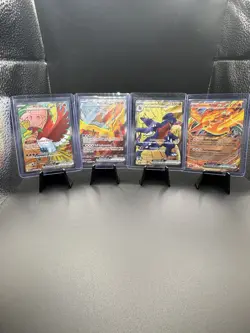 Destined Rivals NM (4) Card Lot Full Arts And One Ex - Image 1