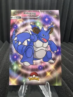 Nidoking #34 - Star Holo - Shiny Database Set 2024 - Pokemon Card NM - Image 1