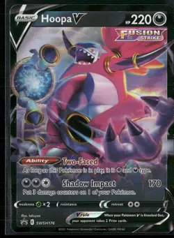 Hoopa V Holo Promo SWSH: Sword & Shield Promo Cards SWSH176 NM - Image 1