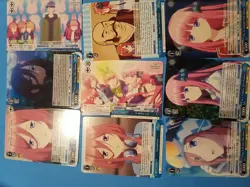 Weiss Schwarz English Card Quintessential Quintuplets Lot Of 21 WS-223 - Image 2