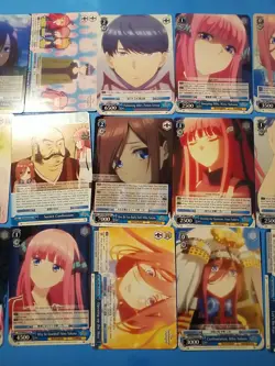 Weiss Schwarz English Card Quintessential Quintuplets Lot Of 21 WS-223 - Image 3