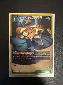 CookieRun Braverse: Brave Beginning TCG Roguefort Cookie Card UR-BS1-053 - Image 1