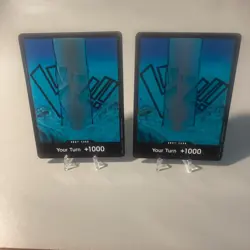 One Piece Don!! Cards Your Turn +1000 Adventure on Kami’s Island. Lot of 2. NM - Image 1