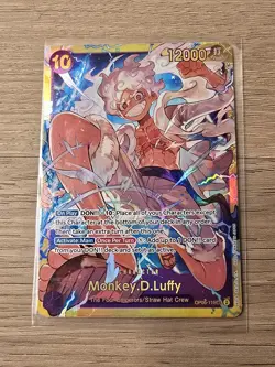 Monkey.D.Luffy OP05-119 SEC - Awakening of the New Era One Piece Card Near-Mint - Image 1