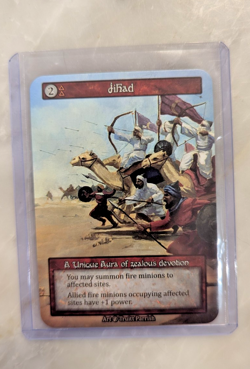 Ji Had Sorcery Contested Realm Beta Non-Foil Card Near Mint/Mint Condition - Image 1