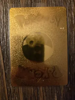 Pokemon Mew Fusion (Rainbow) GOLD Foil Fan Art Collector Card - 310 HP - Image 2