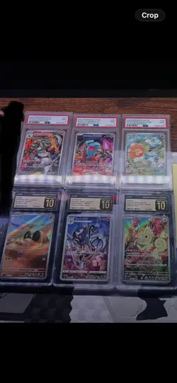 Pokemon TCG Lot Of 6 Graded Cards CGC/PSA 9-10 - Image 1