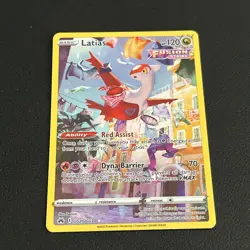 Pokemon Latias TCG Card Crown Zenith Galarian Gallery GG20/GG70 - Image 1