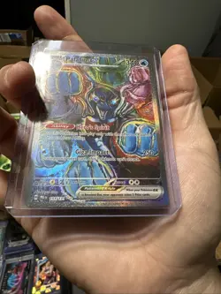 Pokemon TCG Palafin EX Prismatic Evolutions Holo Card 151/131 - Image 5