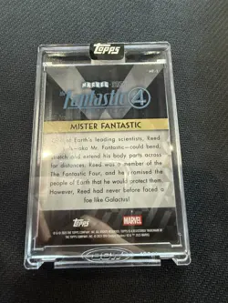 Topps Marvel-The Collector Mister Fantastic “Marvel Tommorow” /5 #MT-1 🔥🔥 - Image 2