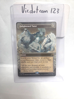 MTG Enlightened Tutor (Showcase) Normal NM Avatar: The Last Airbender-Promo #305 - Image 1