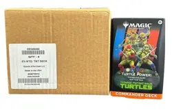 Magic the Gathering Teenage Mutant Ninja Turtles COMMANDER DECK CASE 4x set - Image 1