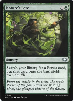 Nature's Lore U Commander: Edge of Eternities 101 NM - Image 1