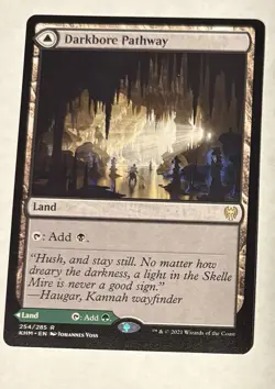 Darkbore Pathway Kaldheim 254/285 MTG Magic Regular - Image 1