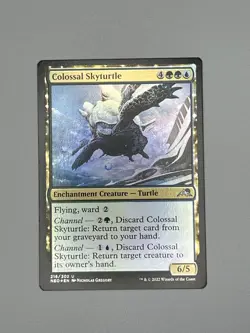 Colossal Skyturtle Kamigawa: Neon Dynasty Foil - Image 1