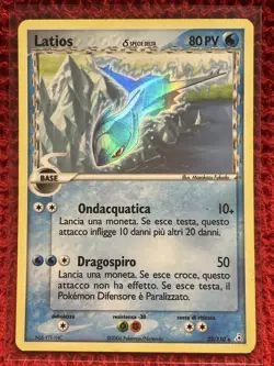 Latios - 22/110 (Holo) ITALIAN Holo Rare Deck Exclusives Pokemon Card MP - Image 1