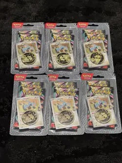 6x Pokemon Ascended Heroes Mega Evolution 2 pack blister Larry's Komala - Image 1