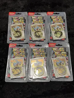 6x Pokemon Ascended Heroes Mega Evolution 2 pack blister Larry's Komala - Image 2