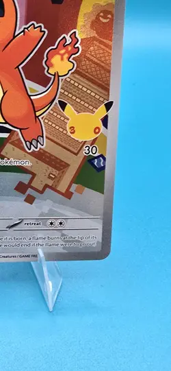 Pokemon TCG Charmander 038 MBP Holo Basic Flame 80HP First Partner NM - Image 4