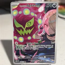 Pokemon Cynthia's Spiritomb 244/217 Me: Ascended Heroes Holo Illustration Rare - Image 1