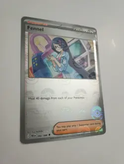 Pokemon Card Fennel 082/086 Poke Ball Pattern Black Bolt - Near Mint - Image 2