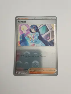 Pokemon Card Fennel 082/086 Poke Ball Pattern Black Bolt - Near Mint - Image 4