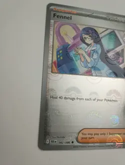 Pokemon Card Fennel 082/086 Poke Ball Pattern Black Bolt - Near Mint - Image 5
