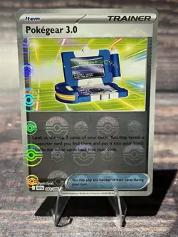Pokegear 3.0 (Poke Ball Pattern) - 084/086 - Black Bolt Holo Pokemon TCG NM - Image 1