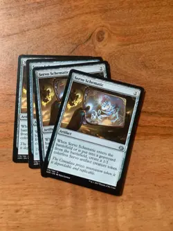 x4 MTG Servo Schematic LP Aether Revolt #176/184 Magic The Gathering PLAYSET - Image 1