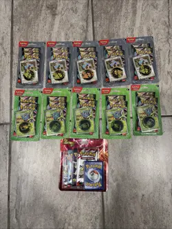 Pokemon Ascended Heroes 2-Pack Blisters Larry and Erika Set of 10 + Lightning - Image 1
