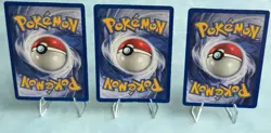 Caterpie Metapod Butterfree Complete Evolution Line Pokemon Base Set Jungle WOTC - Image 2