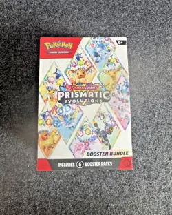 Pokemon TCG: S&V Prismatic Evolutions Booster Bundle LOT 16 TOTAL - Image 4