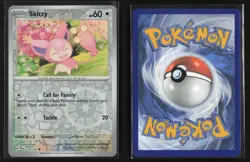 Skitty 130/162 Common Temporal Forces Pokemon Reverse Holo Near Mint - Image 3