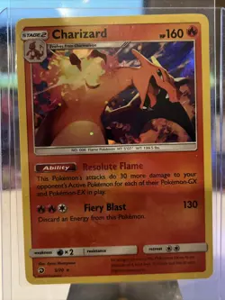 Pokemon TCG Charizard Dragon Majesty 3/70 Holo Holo Rare Near Mint - Image 1