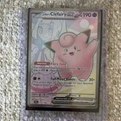 The Pokemon Company Lillie's Clefairy EX 173/159 JGN Ultra Rare 190HP English - Image 1