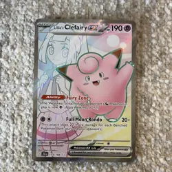 The Pokemon Company Lillie's Clefairy EX 173/159 JGN Ultra Rare 190HP English - Image 2