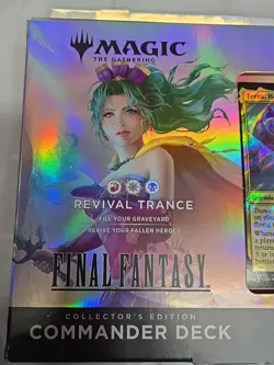 MTG Final Fantasy Terra Collector’s Edition Revival Trance Commander Deck - Image 4