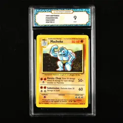 TQG 9 MINT 1999 Pokemon ENG Machoke #34/102 U - Image 1
