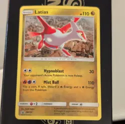 Pokemon TCG Latias Basic Promo Holo SM Set SM135 Dragon 110 HP - Image 1