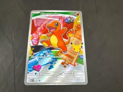 CHARMANDER 038 POKEMON BLACK STAR PROMO MEGA EVOLUTION HOLO RARE - Image 1