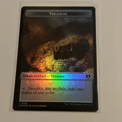 MTG FOIL Ob Nixilis of the Black Oath Emblem Treasure Token - Commander - Image 2