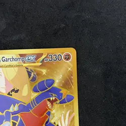 Pokemon TCG Cynthia's Garchomp EX Sv10 Hyper Rare Full Art Holo HP330 241/182 - Image 3