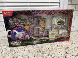 Pokemon TCG Paldean Fates Great Tusk & Iron Treads ex Premium Collection Sealed - Image 1