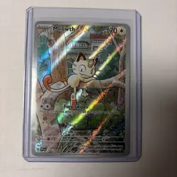 Pokemon Meowth 106/094 – Phantasmal Flames – English IR (Illustration Rare) - Image 1