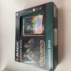 Food And Fellowship LOTR Tales of Middle-Earth Commander Deck MTG Magic Sealed - Image 1