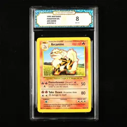 TQG 8 NM-MT 1999 Pokemon ENG Arcanine #23/102 U - Image 1