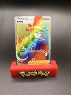 Avery 211/198 NM Sword & Shield Chilling Reign Pokemon TCG Rainbow Secret Rare - Image 1